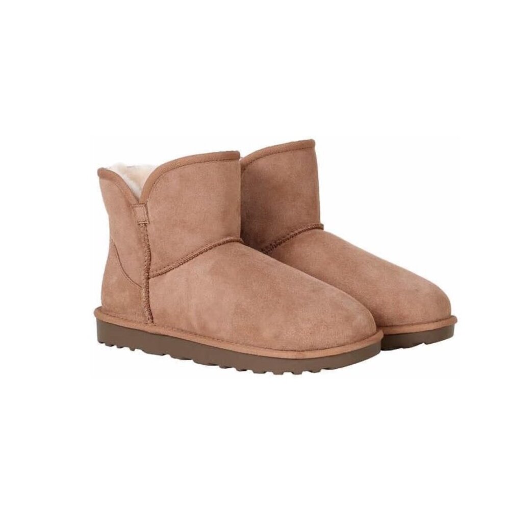 Kirkland Signature Women's Shearling Scalloped Edge Boot